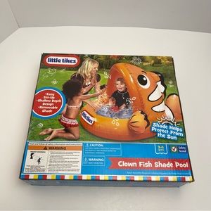NIB - Large Nemo Shade & Splash Pool, Little Tikes, Perfect for 3-6 Years!
